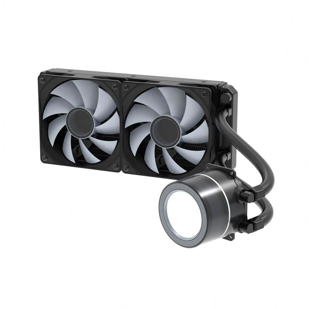 Refrigeración Líquida EsGaming CZ 240B ARGB 240mm Compatible Intel y AMD vista 3