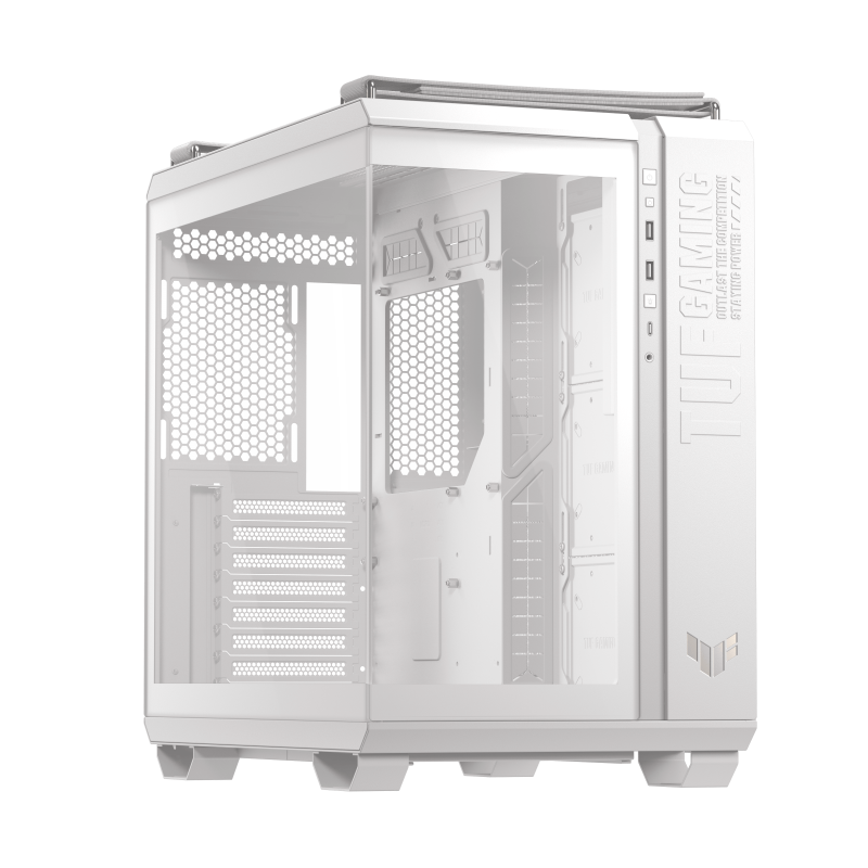 Gabinete ASUS TUF Gaming GT502 Horizon White (Mid Tower) - Vista 2