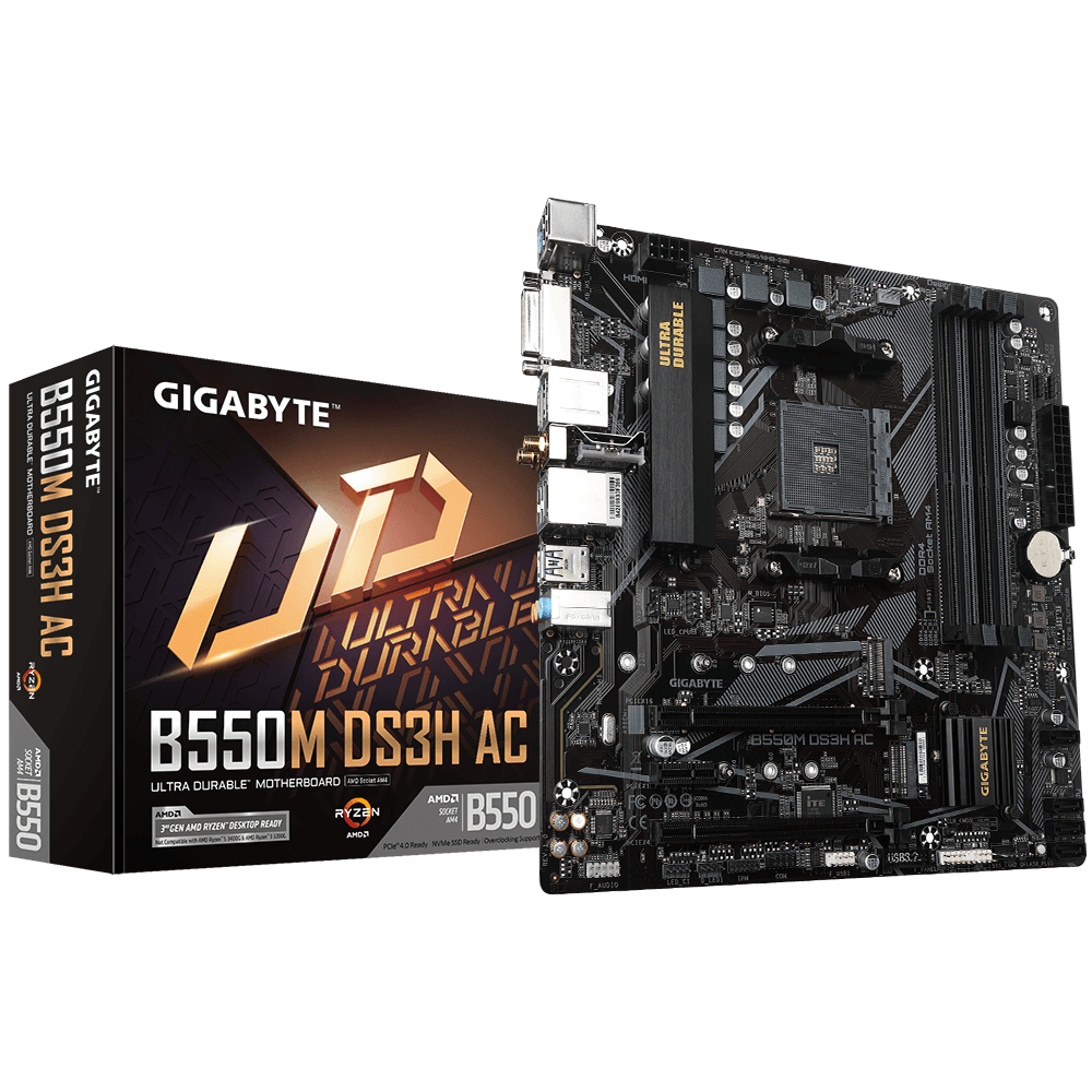 Placa madre B550M DS3H AC SOCKET AM4