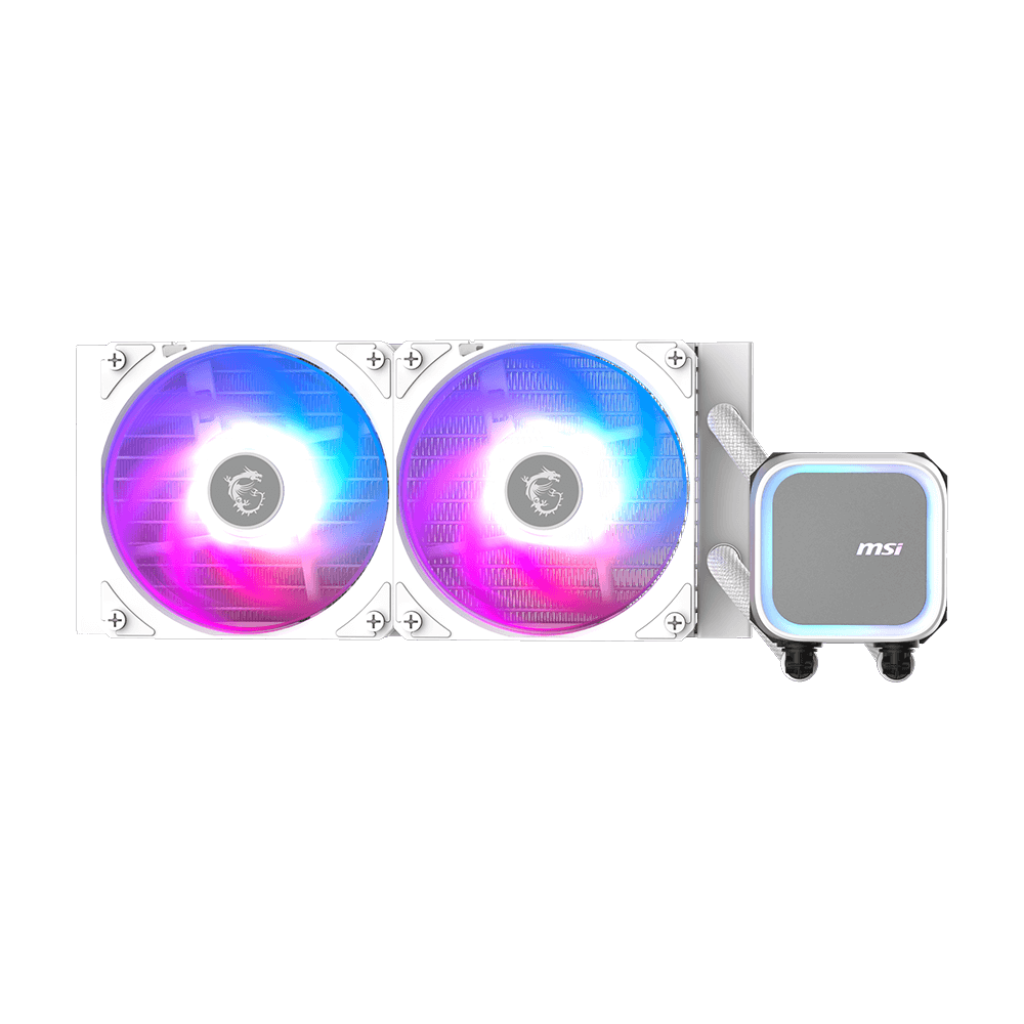 Refrigeración Líquida MSI MAG CoreLiquid A13 ARGB 240mm White Compatible Intel y AMD vista 1