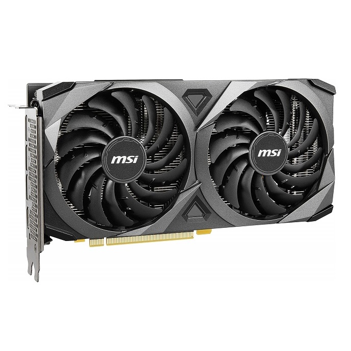 Tarjeta de Video MSI GeForce RTX 3060 VENTUS 2X 12GB OC — Dual Fan, Ray Tracing, DLSS vista 2