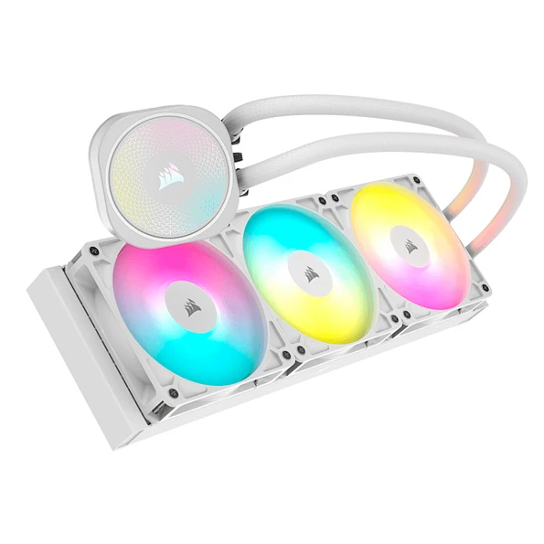 Refrigeración líquida de CPU NAUTILUS 360 RS ARGB, blanco vista 2