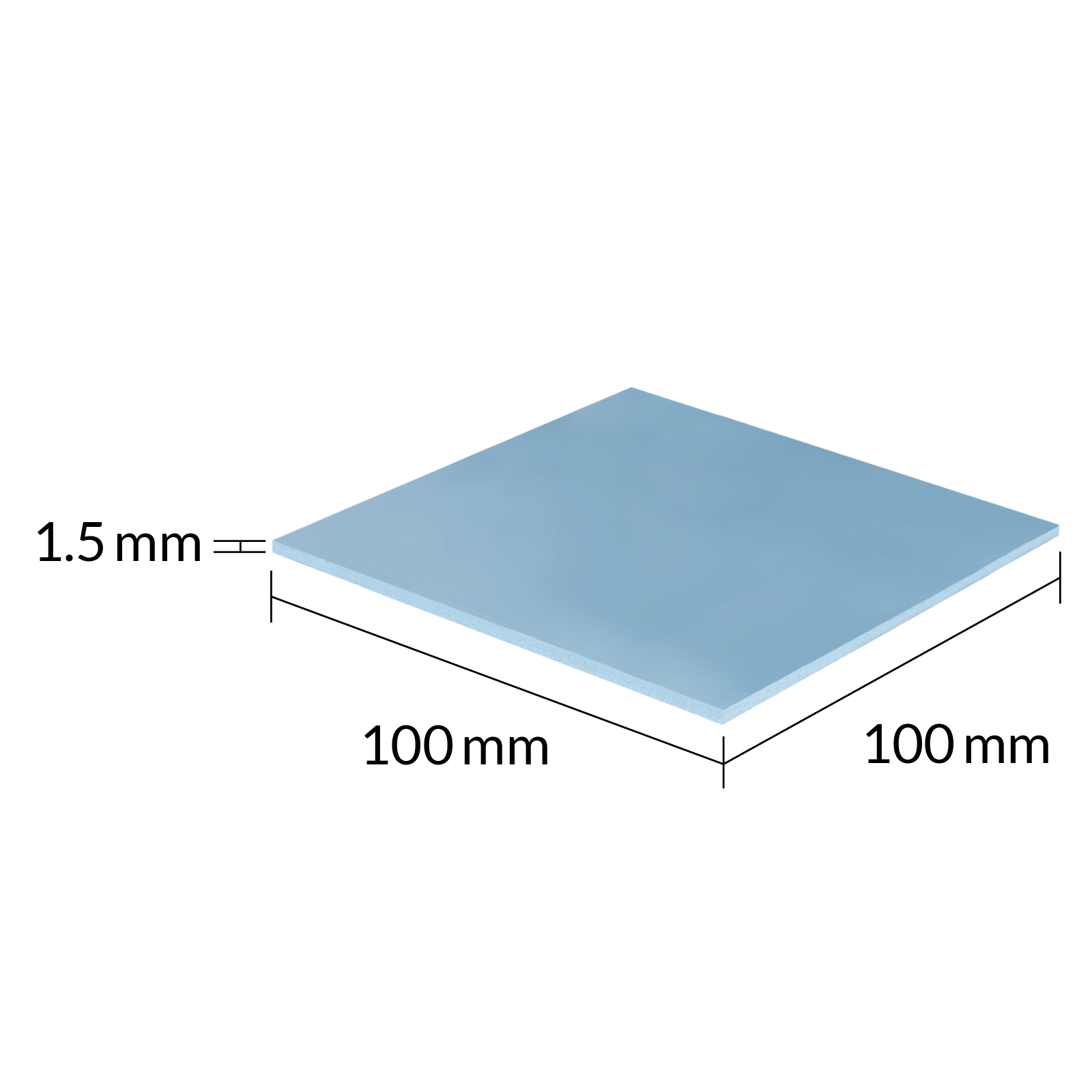 Thermal Pad ARCTIC TP-3 100x100mm 1.5mm – Almohadilla Térmica Premium Alto Rendimiento vista 2