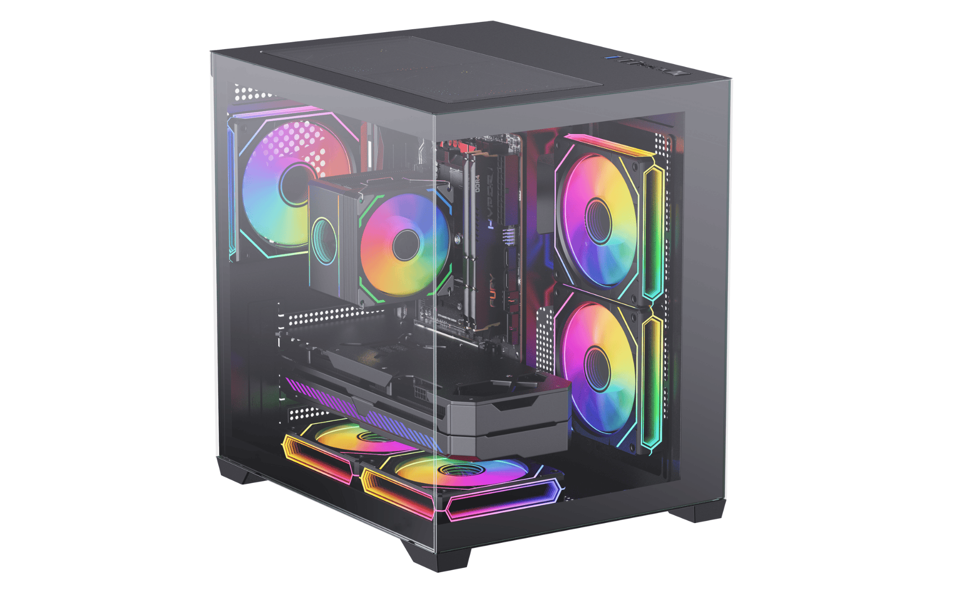 PC Gamer RTX 5050 Ryzen 5 5500 16GB RAM 1TB SSD vista 1