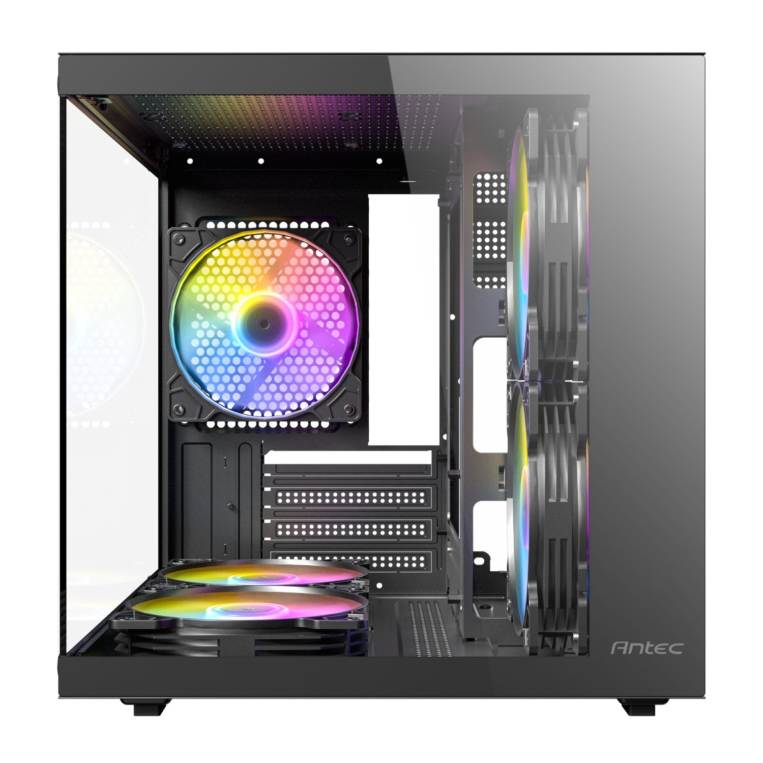 Gabinete ANTEC VCX20M RGB ELITE - 5 VENTILADORES INCLUIDOS vista 3