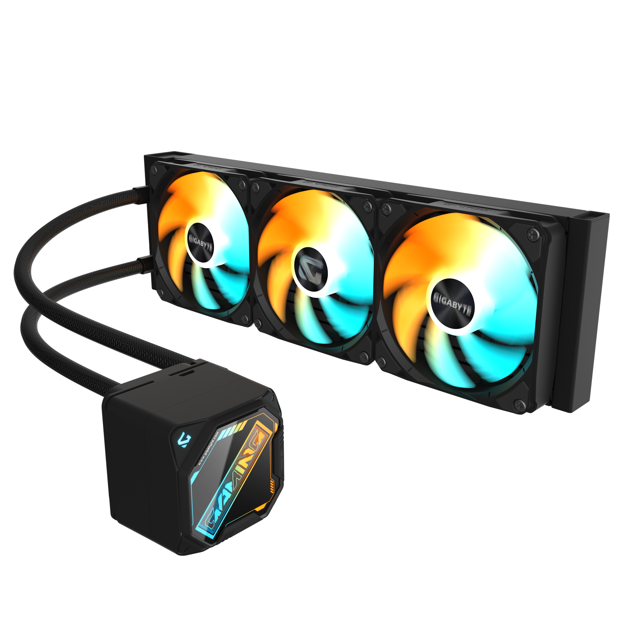 Refrigeración Líquida Gigabyte Gaming 360 Black ARGB AIO para Intel/AMD