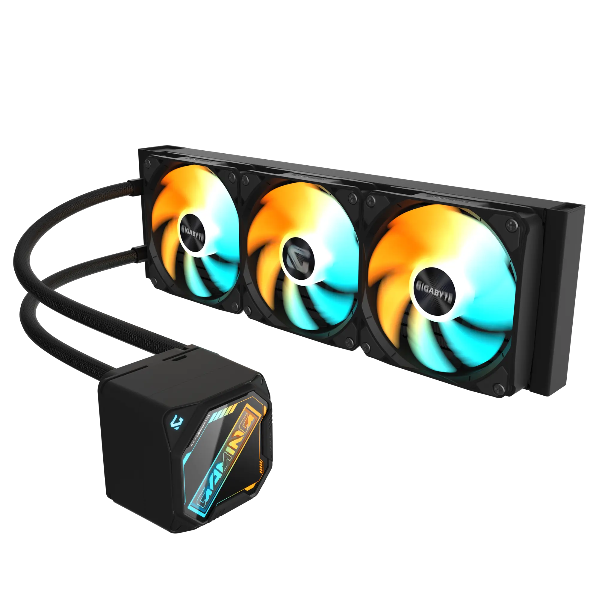 Refrigeración Líquida Gigabyte Gaming 360 Black ARGB AIO para Intel/AMD vista 1