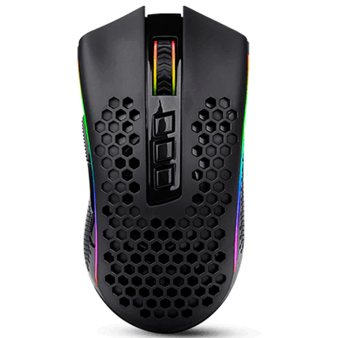 Mouse Gamer Inalámbrico Redragon Storm Pro RGB 16000 DPI 8 Botones M808-KS - Vista 3