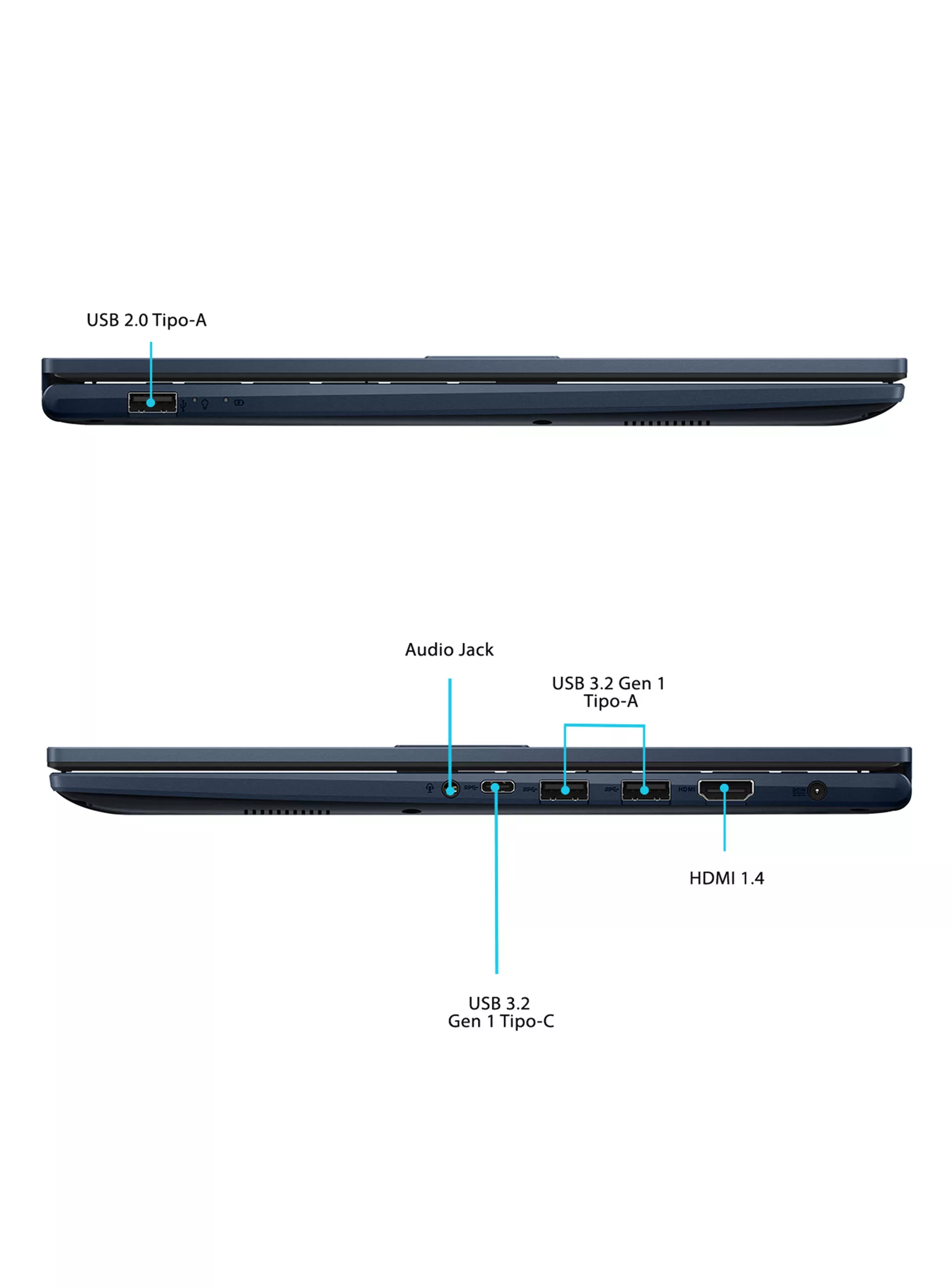 Notebook ASUS Vivobook 15 Intel Core 5-120U 16GB 512GB SSD vista 5