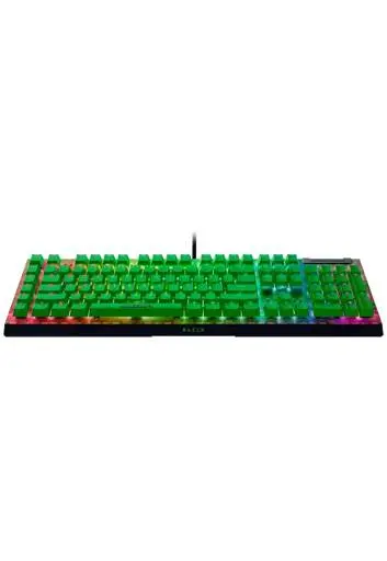 Teclado Mecánico Gamer Razer BlackWidow V4 X Minecraft Edition – Switches Green – RGB Chroma – 6 Macros [RZ03-04704100 R3M1] vista 2