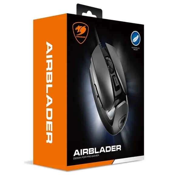 Mouse Gamer - Cougar AIRBLADER Black vista 3