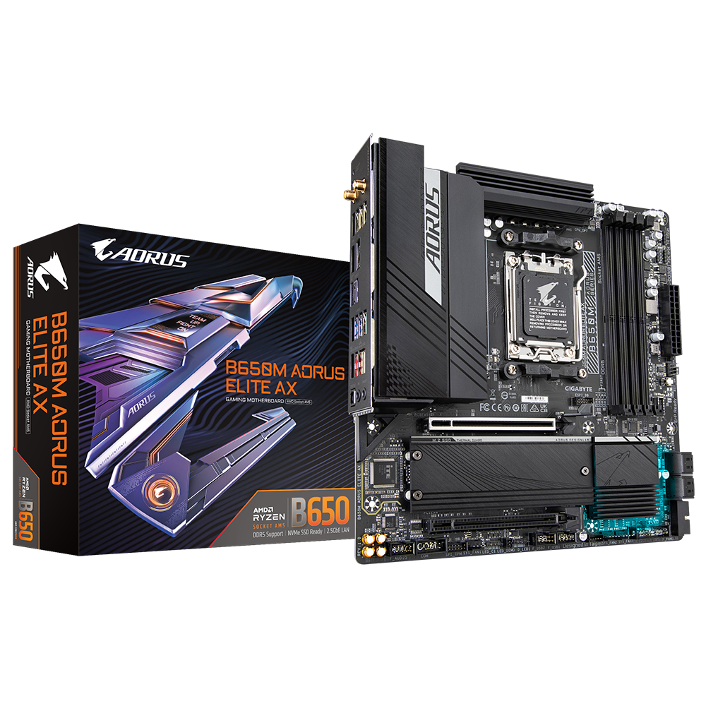 Placa madre B650M AORUS ELITE AX SOCKET AM5