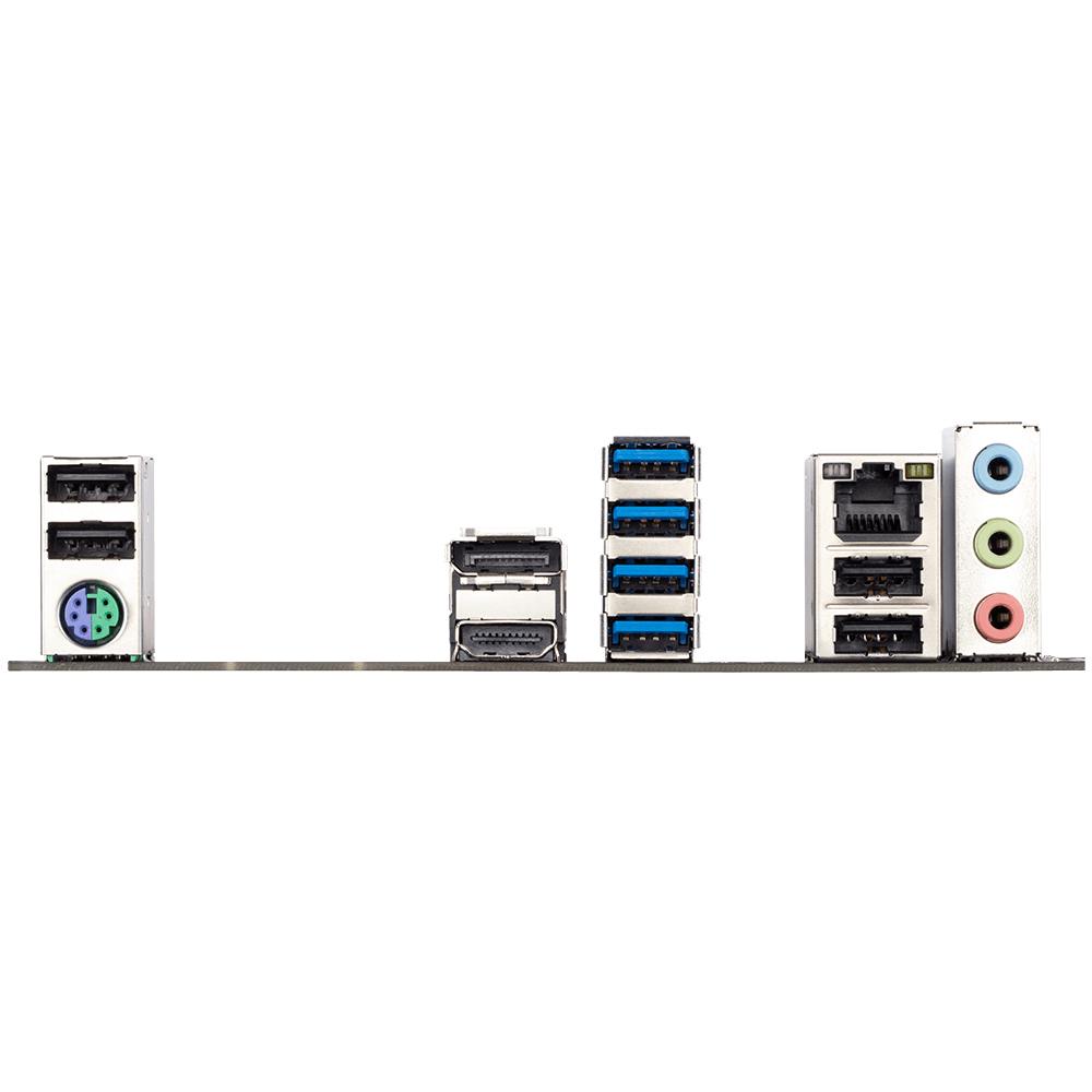 Placa Madre Gigabyte B550M K AM4 Micro-ATX DDR4 PCIe 4.0 M.2 vista 5