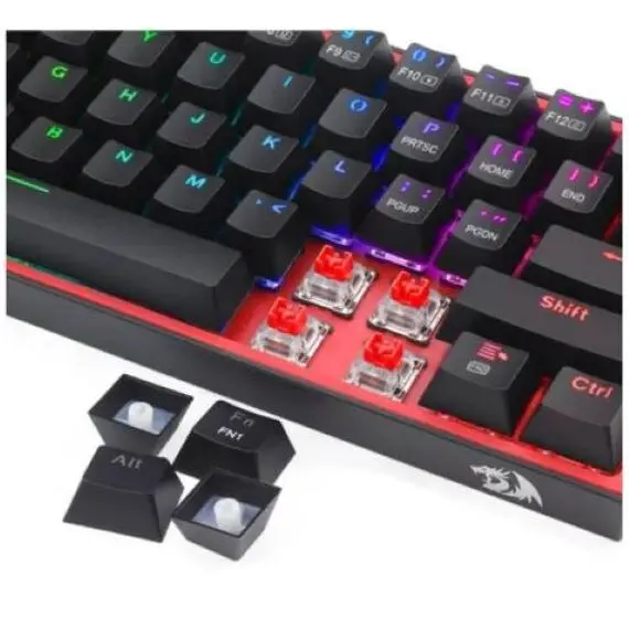 Teclado Mecánico Redragon Fizz Pro Black RGB Wireless K616-RGB vista 3