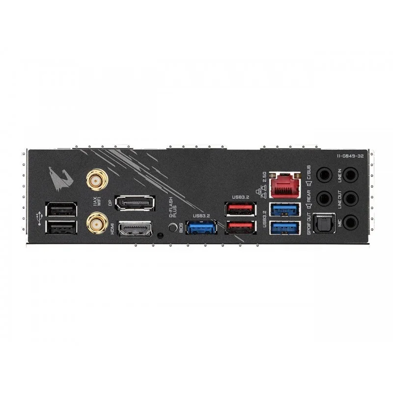 GIGABYTE B550 AORUS ELITE AX V2 AM4 AMD B550 Dual M.2, SATA 6Gb/s, USB 3.2 Gen 2 - Vista 2