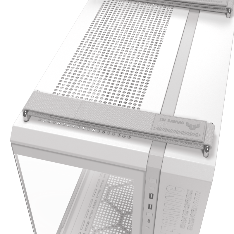Gabinete ASUS TUF Gaming GT502 Horizon White (Mid Tower) - Vista 7