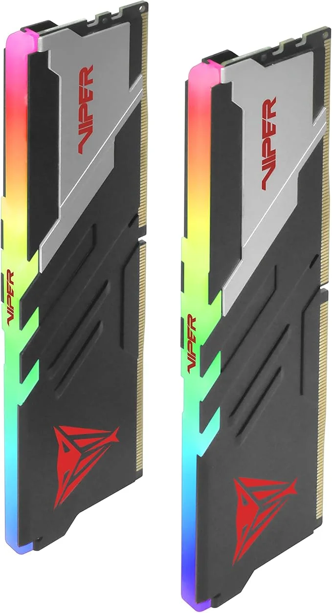 Memoria RAM Patriot Viper Venom RGB DDR5 32GB (2x16GB) 7000MHz CL32 [PVVR532G700C32K] - Vista 3