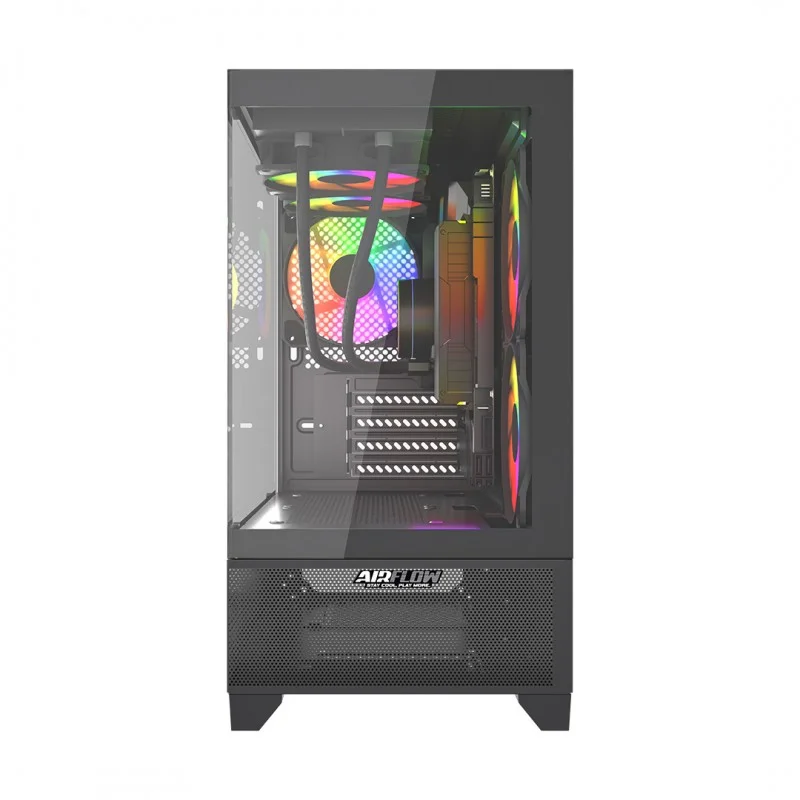 Gabinete Airflow 10D10 Negro - Vista 4