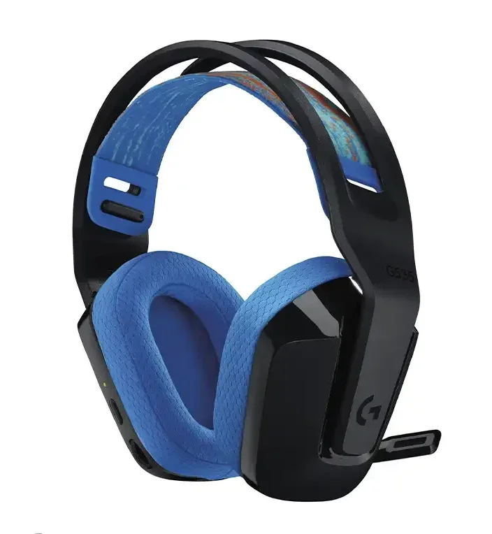 Audífonos Gamer Inalámbricos Logitech G535 LIGHTSPEED, 2.4GHz, PC/PlayStation, Blue/Black - Vista 2