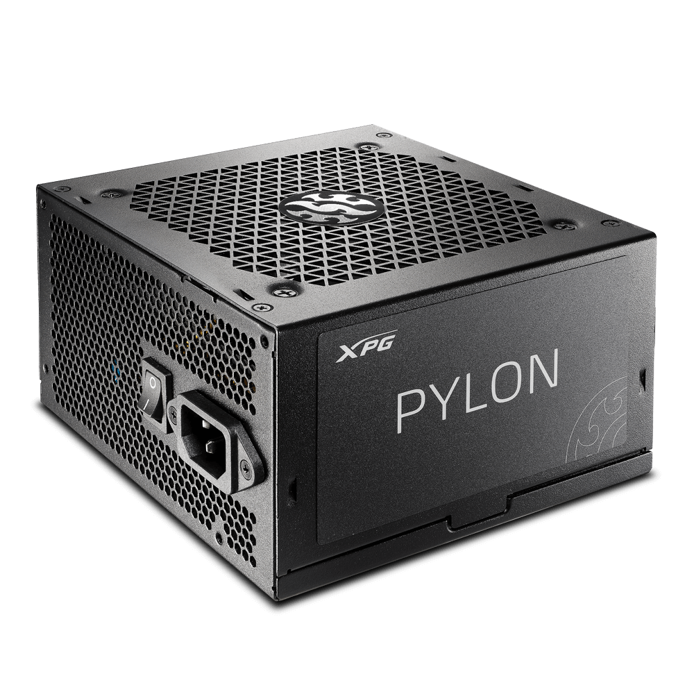 Fuente de Poder XPG PYLON 650W 80+ Bronze ATX – FDB 120mm vista 2