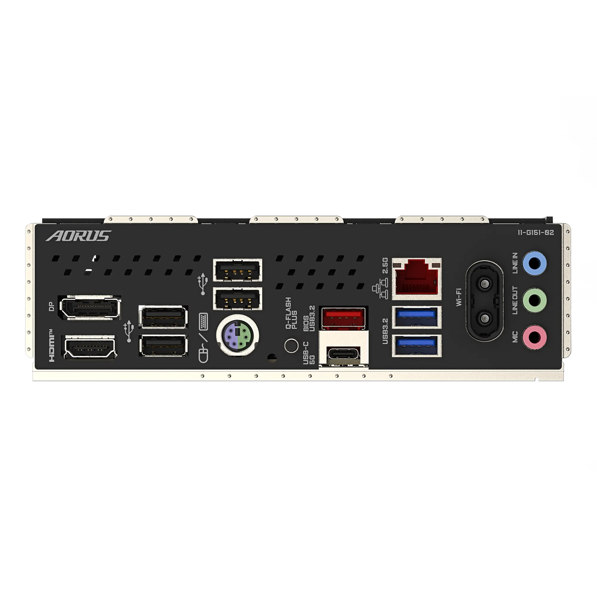 Placa Madre Gigabyte B840M AORUS ELITE WiFi6E AM5 – DDR5, PCIe 4.0, M.2, HDMI/DP, USB-C, WiFi 6E, mATX – Ryzen 7000/8000/9000 - Vista 5