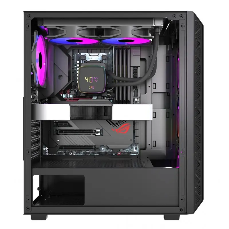 PC Gamer Ryzen 7 5700G Graficos Integrados Vega 8 16GB RAM 500GB SSD vista 2