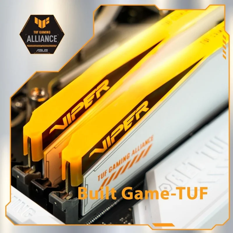 Memoria RAM Patriot Viper Elite 5 TUF Gaming RGB DDR5 32GB (2x16GB) 6000MT/s CL36 - Vista 4
