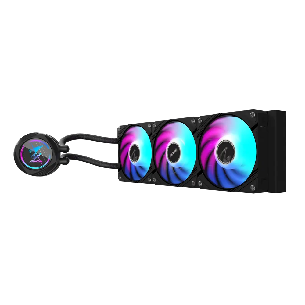 Refrigeración Líquida AORUS WATERFORCE II 360 vista 3