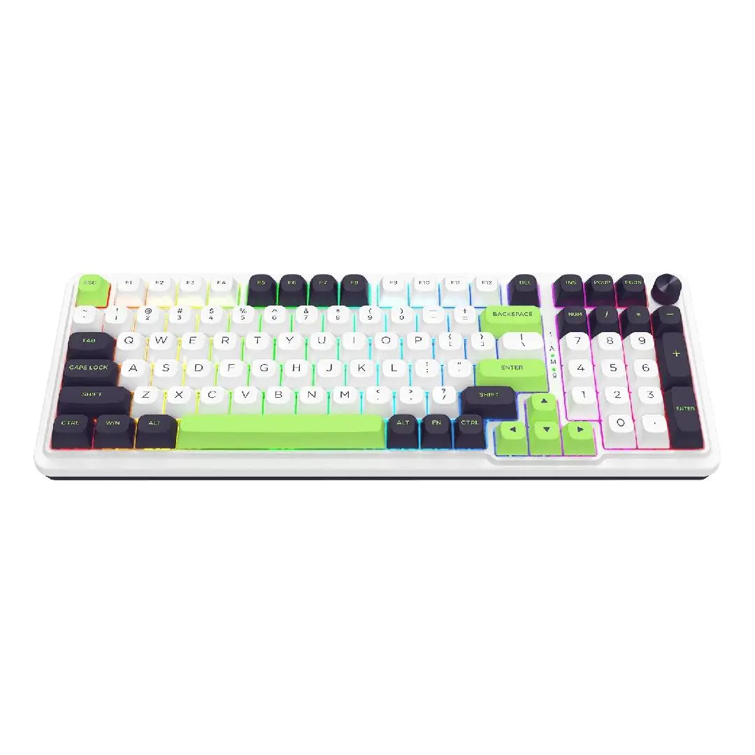 Teclado Mecánico Redragon Eisa MAX K686WBG-MAX RGB Wireless 2.4Ghz y Bluetooth