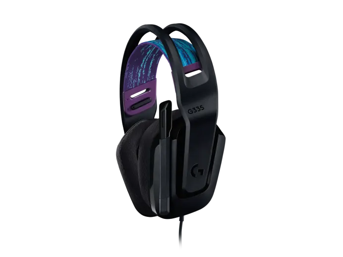 Audífonos Gaming Logitech G335 Negro vista 2