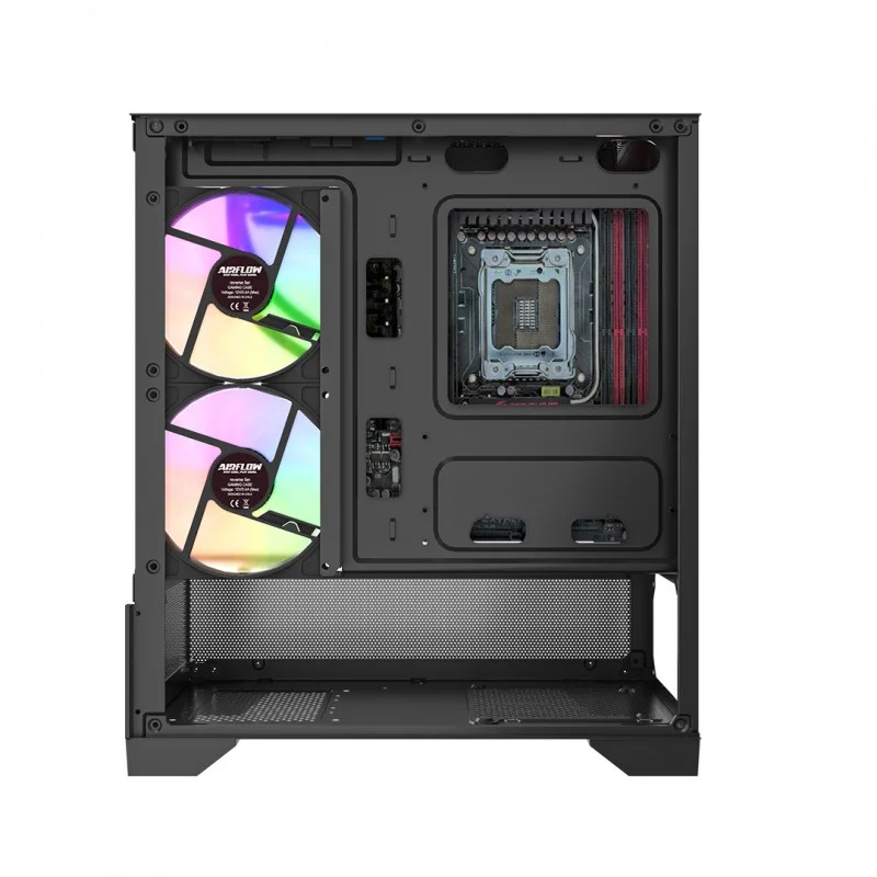 Gabinete Airflow 10D10 Negro - Vista 3
