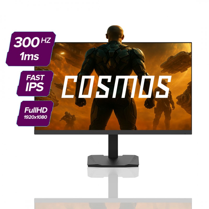 Monitor COSMOS 24.5" 300Hz Full HD IPS vista 1
