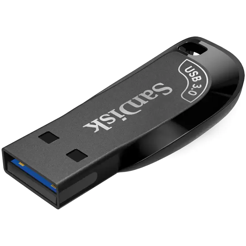 Pendrive SanDisk Ultra Shift, 32GB, USB 3.0, Negro - SDCZ410-032G-G46 - Vista 3
