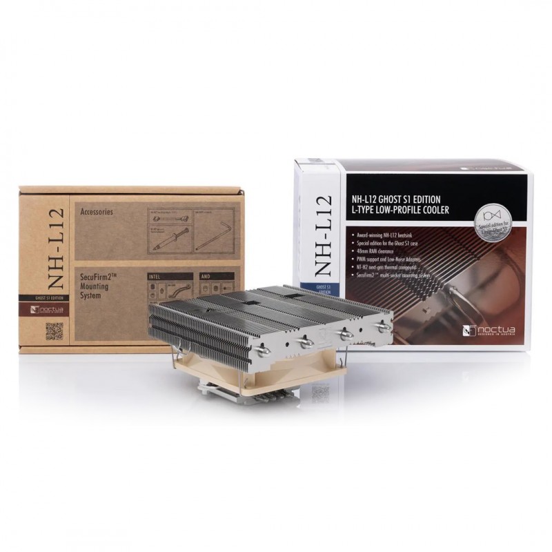 Disipador CPU Noctua NH-L12 Ghost S1 Perfil Bajo vista 1