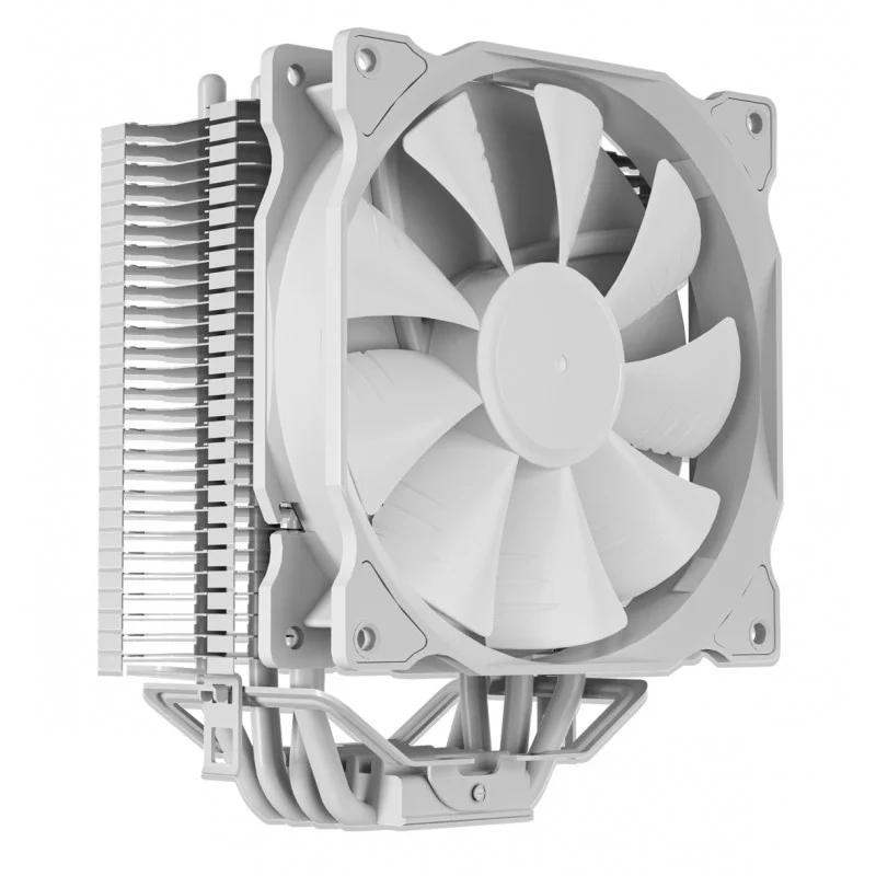 Cooler Airflow 412 WHITE 4 Heatpipes AMD AM5, AM4 LGA 1700, 115x up to 180w vista 2