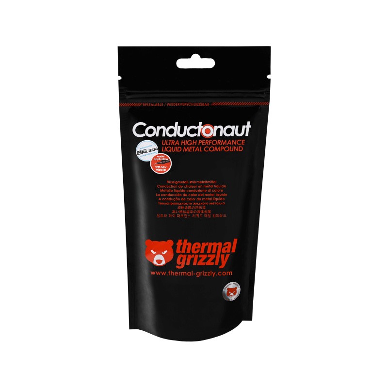 Metal Liquido Thermal Grizzly Conductonaut 1g vista 2
