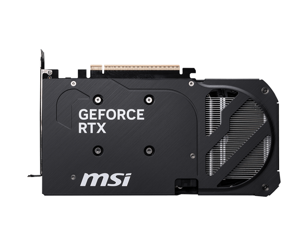 Tarjeta de video MSI GeForce RTX 5060 Ti 16GB SHADOW 2X PLUS OC vista 3