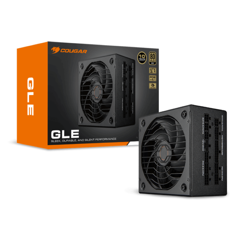 Fuente de Poder Cougar GLE 1000W 80 Plus Gold ATX Full Modular vista 1