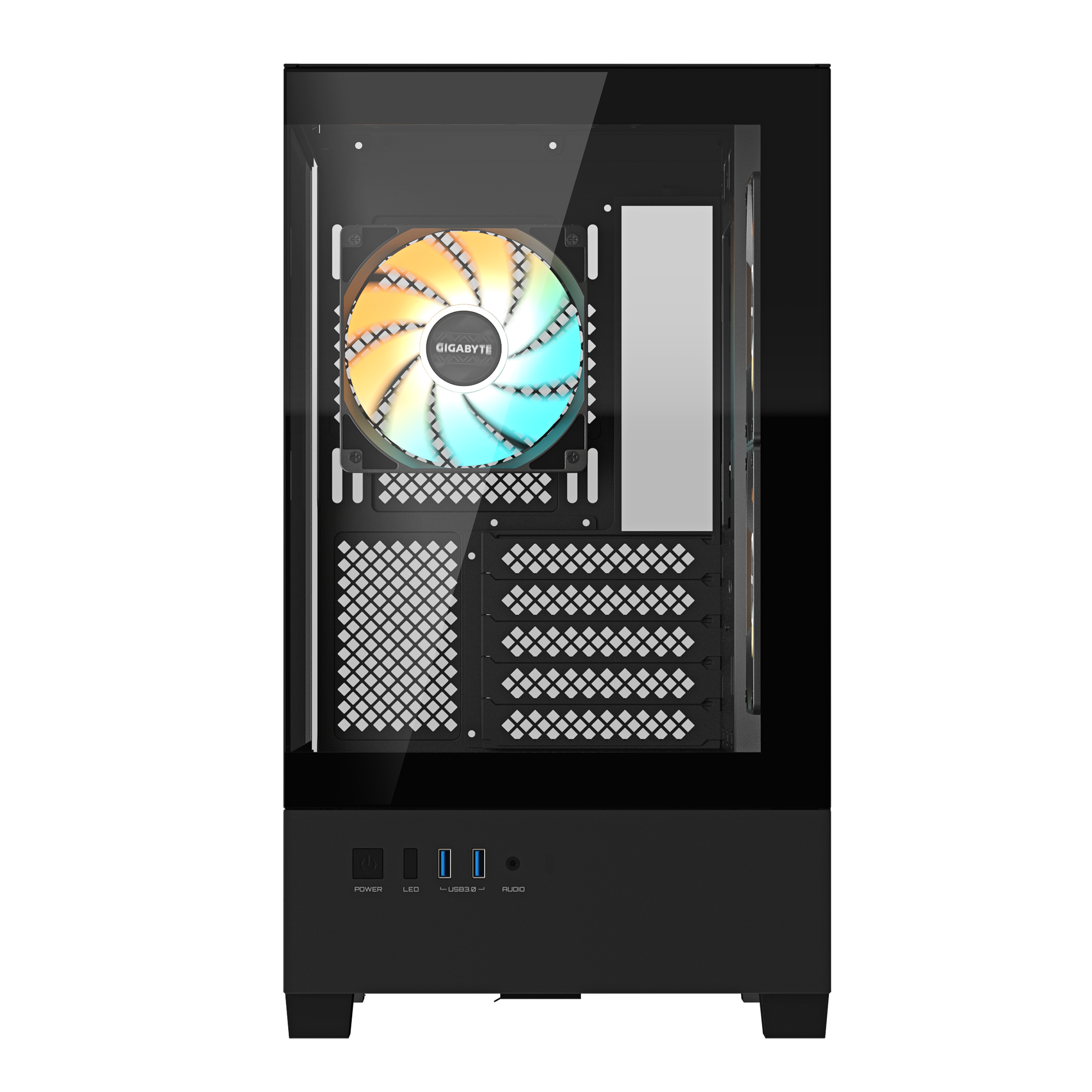 Gabinete GIGABYTE C201 PANORAMIC - Vista 2