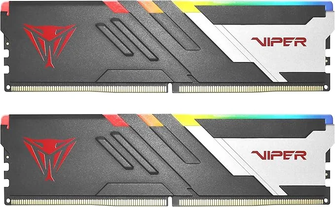 Memoria RAM Patriot Viper Venom RGB DDR5 32GB (2x16GB) 7000MHz CL32 [PVVR532G700C32K]