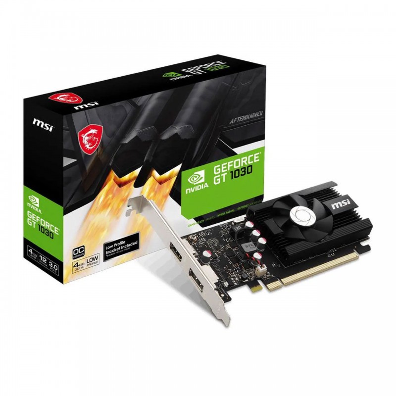 Tarjeta de Video NVIDIA GeForce GT 1030 4GB GDDR4 vista 1