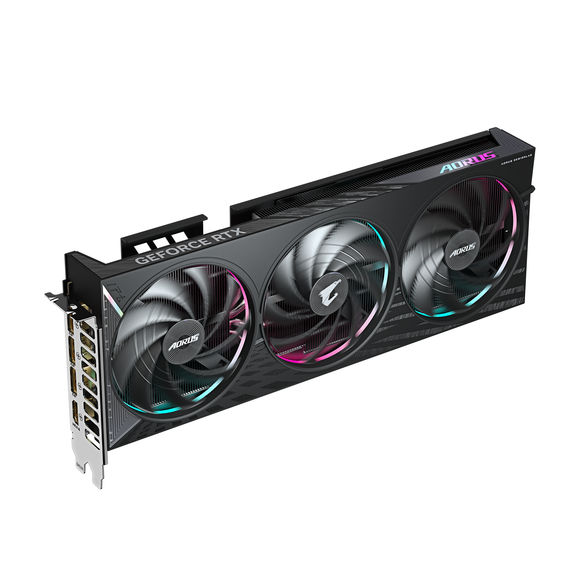 Tarjeta de Video Gigabyte GeForce RTX 5060 AORUS Elite 8GB GDDR7 - Vista 3