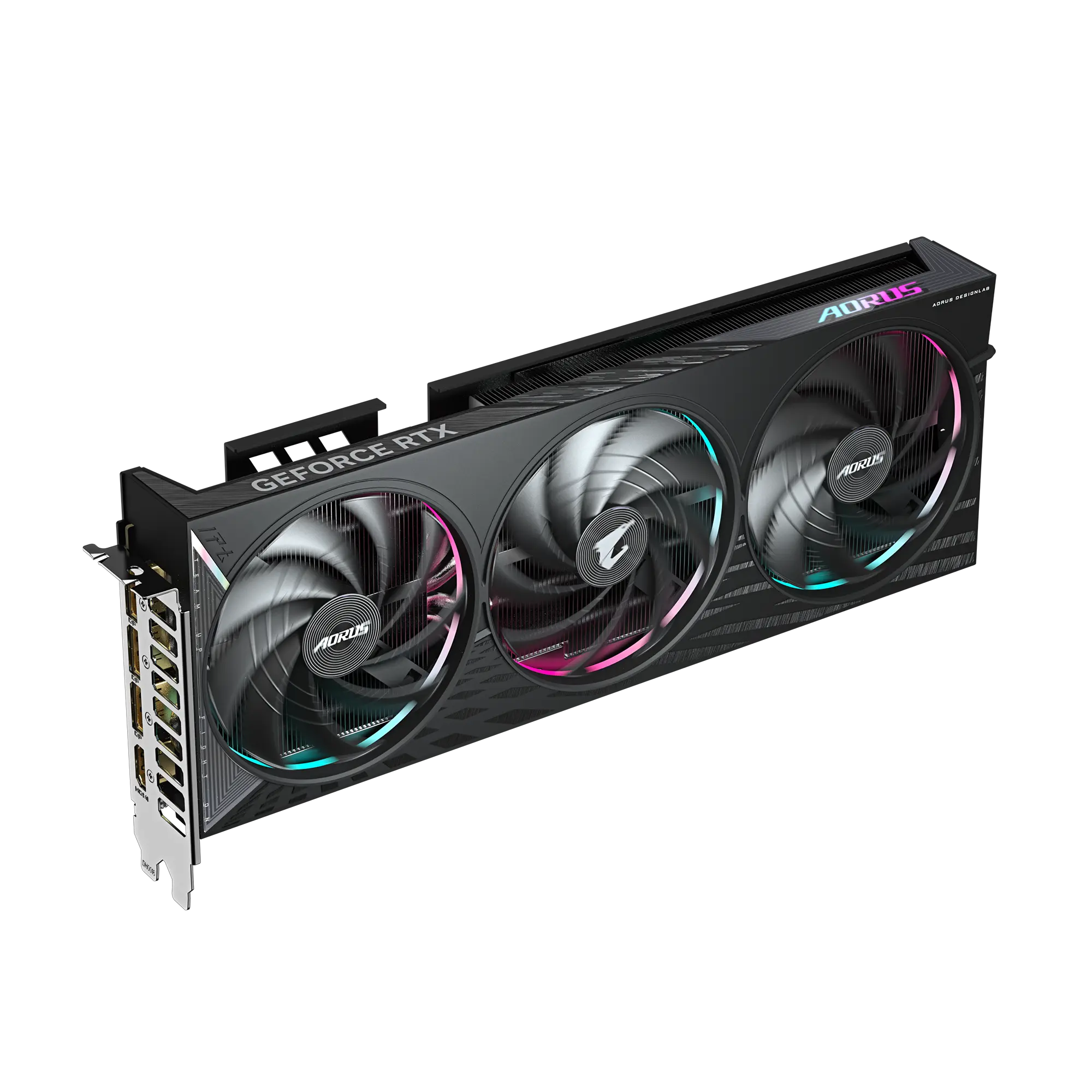 Tarjeta de Video Gigabyte GeForce RTX 5060 AORUS Elite 8GB GDDR7 vista 3