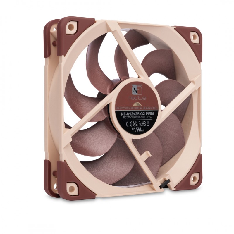 Ventilador Noctua NF-A12x25 G2 PWM Silencioso 120mm vista 3