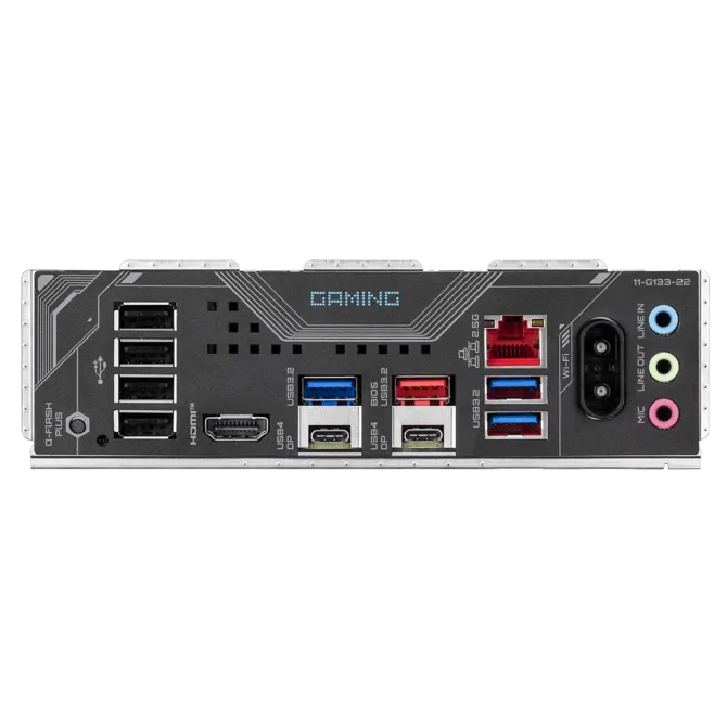 Placa Madre Gigabyte X870 GAMING WIFI6 AM5 ATX DDR5 USB4 vista 4