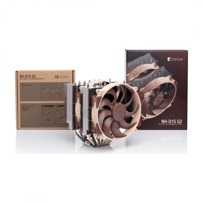 Disipador CPU Noctua NH-D15 G2 Doble Torre AM5/LGA1700 vista 1