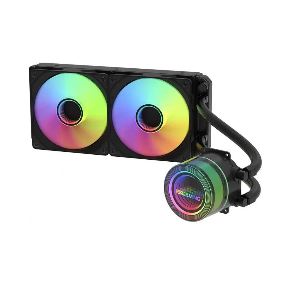 Refrigeración Líquida EsGaming CZ 240B ARGB 240mm Compatible Intel y AMD