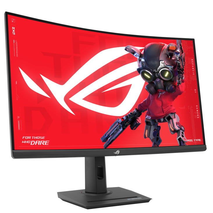 Monitor Gamer ASUS ROG Strix XG32WCS 32" Curvo QHD 180Hz 1ms FreeSync vista 1
