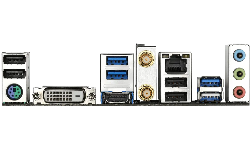 Placa madre B550M DS3H AC SOCKET AM4 vista 3