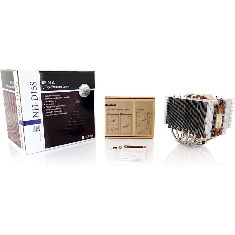 Disipador CPU Noctua NH-D15S Doble Torre 140mm AM5/LGA1851 vista 3